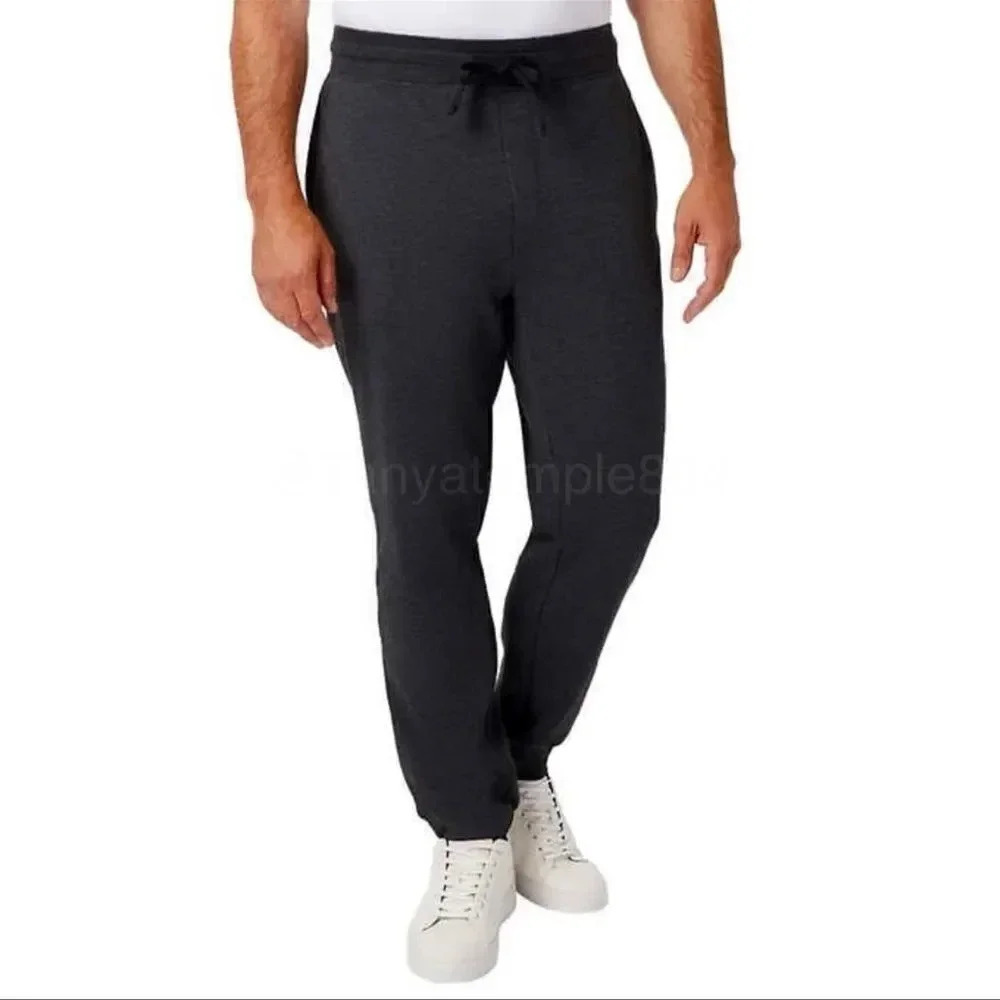 32 Degrees Men’s French Terry Jogger Black Medium